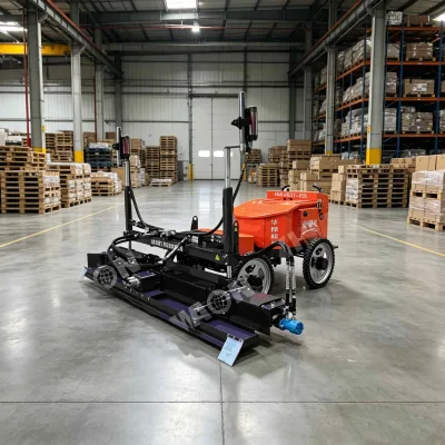Industrial Logistics Center Flooring Equipment Ride-on Fully Hydraulic Concrete Laser Screed