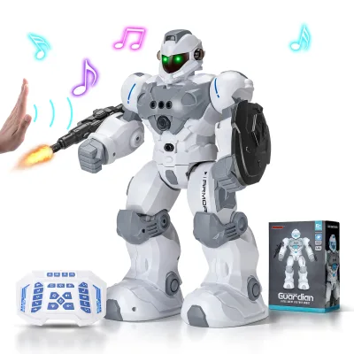 New Remote Control Spray Robot Toy Rc Intelligent Educational Robots Children Birthday Gift