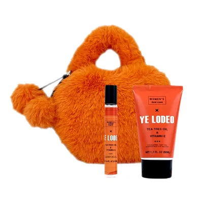 BBC Travel Bath Set Hand Care Rollerball Perfume with Shoulder Bag