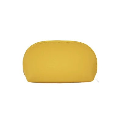 High Quality Vegan PU Leather Fashion Skincare Travel Portable Zipper Unisex Cosmetic Personalized Waterproof Durable Makeup Bag