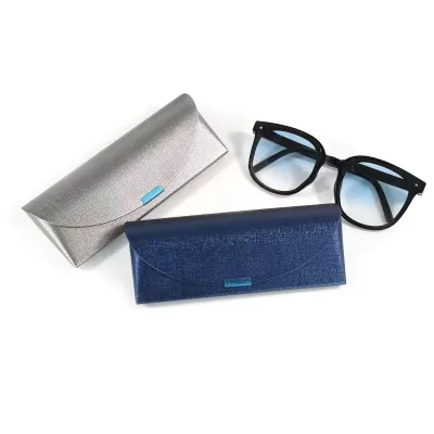 East Sunshine Fashion Design Sunglasses Packaging case Pu Leather Handmade Glasses Case Custom Logo Eyeglasses Case
