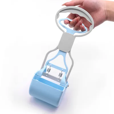 Wholesale Eco-Friendly Pet Pooper Scooper Outdoor Dog Waste Disposer Long Short Handle Collapsible Plastic Poop Clean Scoop Pet