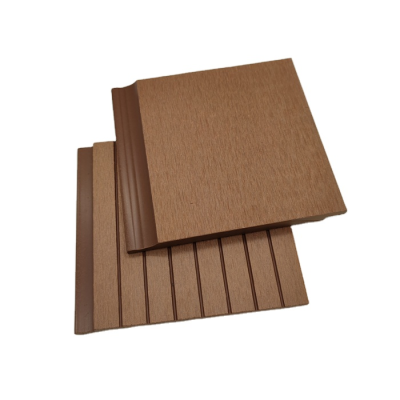 Hot Selling Wood Plastic Composite Cladding Teak Colour and Decking