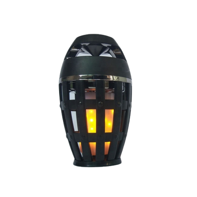 Factory Direct Portable for Bluetooth Wireless Speaker LED Flame Light Compatible Computer Mobile Phone Excellent for Outdoor