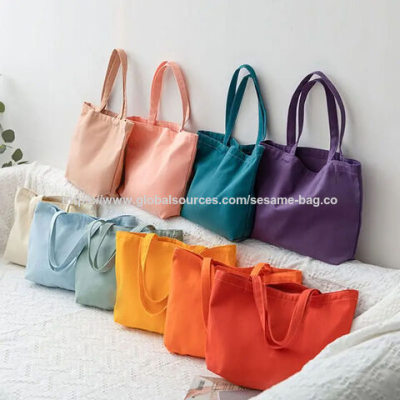 Wholesale Eco-Friendly Reusable Black Cotton Tote Bags for Promotions