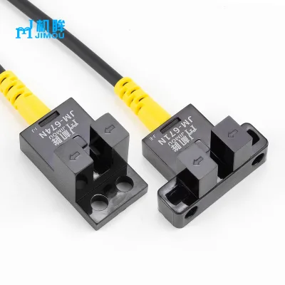Factory Direct JM-671N/674N Slot Optical Sensor 2m Cable IP50 Waterproof Dustproof Proximity Switch for Automatic Equipment
