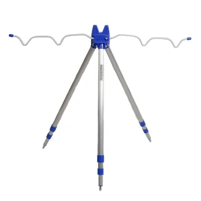 Top Quality Adjustable Leg Aluminium Telescopic Sea Fishing Rod Tripod for Carp Fishing Rod Holder Tackle