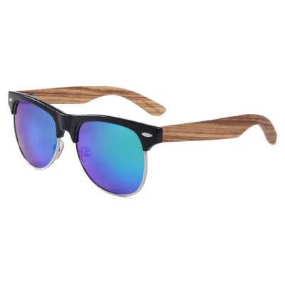 Best sale style custom color sun plastic wood cat 3 uv400 sunglasses
