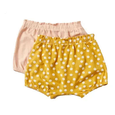 Sustainable Baby Organic Cotton Jersey Shorts Printed Eco Friendly Baby Pants Shorts Baby Summer Shorts