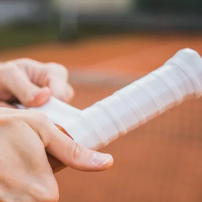Wholesales White Pu Resin Fishing Rod Tennis Anti-slip Racket Handle Tape Absorbent Badminton Racket Over Grip