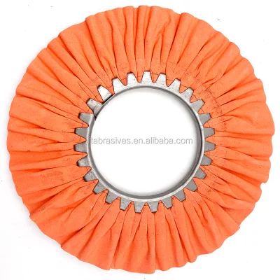 Orange Treated Airway Edge Buffing Wheel for Automobile Aluminum Grinding