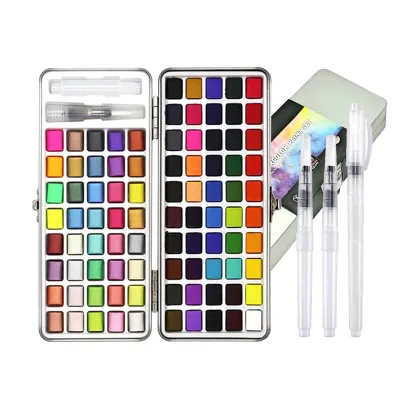Hot Selling Portable Watercolor Paint Set Watercolor Painting Set for Beginners Kids