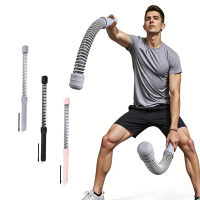 Aofit Cordless Spring Battle Rope, Portable High-Rebound Core Trainer Stick for Home Gym Full-Body Fitness Training