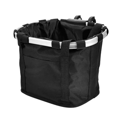 BB-206 Aluminum Alloy Mountain Bike Foldable Basket Electric Bicycle Handlebar Basket for Dog