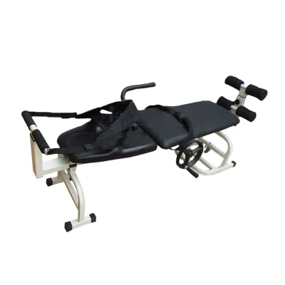 Multifunctional Body Stretch Bed Device Thickened Steel Material for Lumbar Spine Rehabilitation Traction Bed