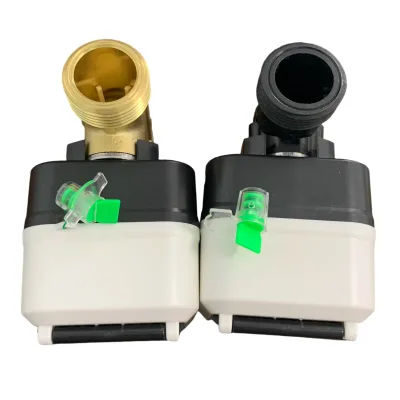 Factory New Compact Smart IP68 Brass Ultrasonic Water Meter Built-in Air Bubble Detection Multi-Communication Water
