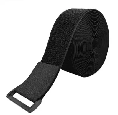 Nylon Hook-and-Loop Fastener Same-Side Design No Male/Female Distinction Adhesive-Free Compatible Plastic Metal Buckles Reusable