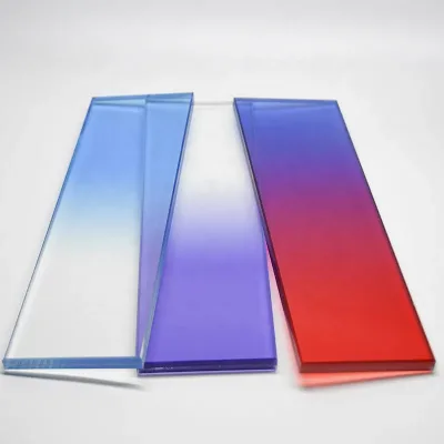 Triple Laminated Glass 3mm-12mm Clear and Colored PVB SGP Safety Tempered Laminated Glass for Railings and Kitchen Applications