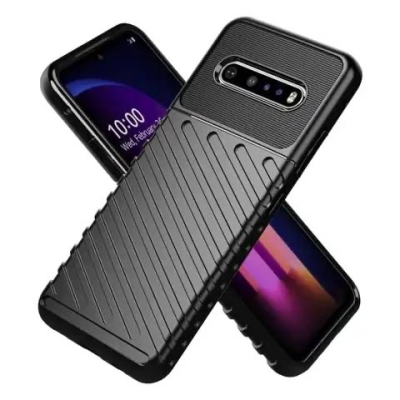 Black Case Protective Phone Case Black Back Covers for LG