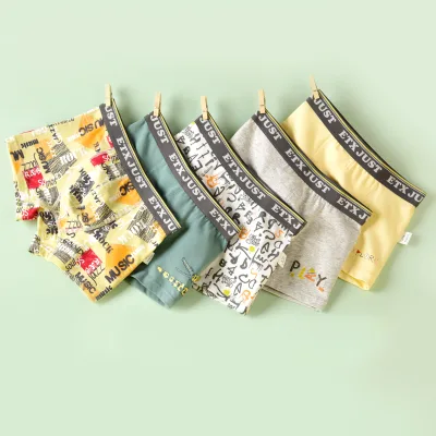 Zhongshan Wholesale Price Cotton Kids Boy Boxer Shorts