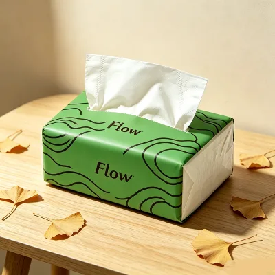 Daily Home Use 3 Ply Soft Pack Facial Tissue Bulk Pack High Toughness No Broken Disposable for Family Life
