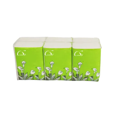 China Personalized Printed Thickening Biodegradable Convenient Ultra Soft 6 Packs Pocket Tissue Paper