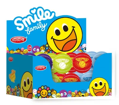 60MM hollow rubber bouncing balls for kids