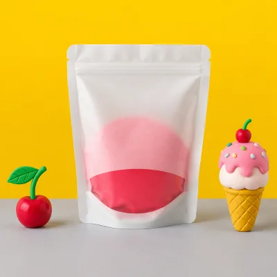 Wholesale 50g Custom Logo Stand up Pouch Modeling Clay for Kids Non Toxic Super Light DIY Refill Bag OEM Welcome