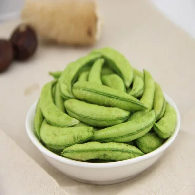 Delicious Dehydrated Snap Pea High-Protein Vegan Snacks for Kids & Adults