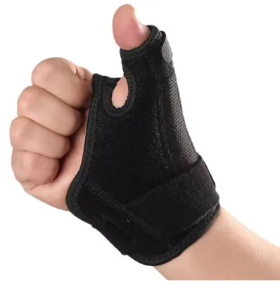 Compression Reversible Neoprene Soft Strong Thumb Stabilizer Brace with Custom Logo Protection & Foldable Design Right Left Hand