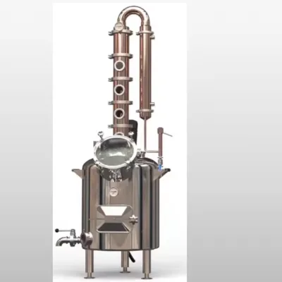100L/120L/200L Home Distiller Still Copper Column Moonshine Alcohol Distillery Small Distillation System