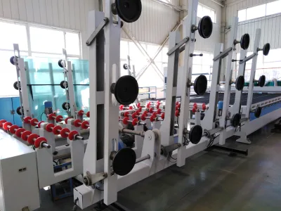 PARKER Industrial Intelligent Glass Cutting Line Featuring Dual Turning Arms Loading System