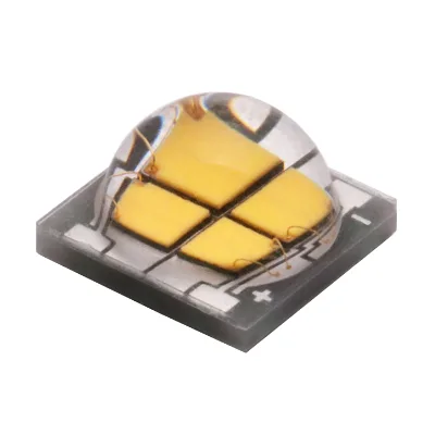 LEDGUHON 5050 Ceramic SMD High Power 12W Warm White 2800-3200K 120 Viewing Angle 4 Chips Packing LED Diode