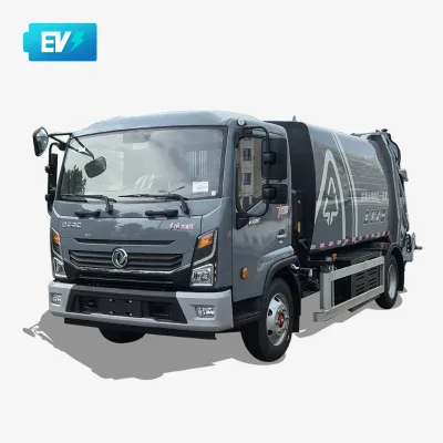 Dongfeng 8CBM Electric Compressed Garbage Truck | 176kWh Lithium Battery | 330km Range CAN-BUS Control Waste Collection Vehicle