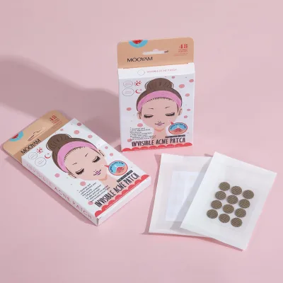 OEM Private Label Custom Hydrocolloid Pimple Acne Treatment Spot Blemish Remover Patches Acne Removing Patch