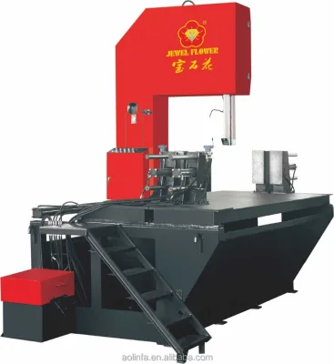Jewel Flower GB53130/100-250 Vertical Metal Band Sawing 4.0Kw Motor Manual Tension High Safety 1 Year Core Components Warranty