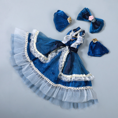 New Arrival 60 cm BJD Doll Clothes Fashion Dress Accessories Headwear Make up Princess Dolls Birthday Gifts Doll Dress