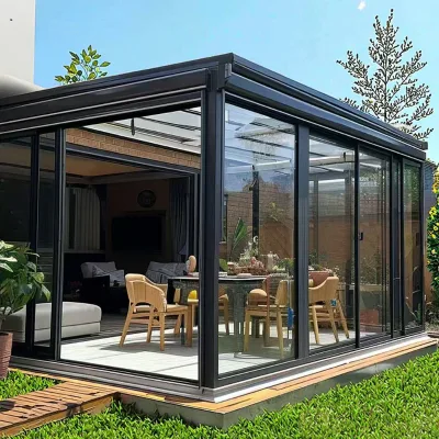 Eco-Friendly UV Protected Powder-Coated Sunroom for Reading Corner