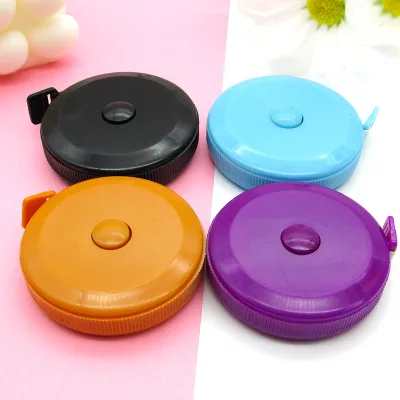 Promotion Soft Tape Measure with Plastic Case Portable Body Measuring Tape for Sewing