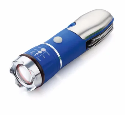 Multi Tool Hand Torch Lamp Emergency Light Portable Battery Powered Led Flashlight WITH Stainless Knife and Safety Hammer