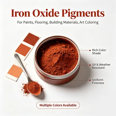 Non-Toxic Lip Cosmetic Grade Colloring Iron Oxide Red Pigment Powder 101 110 130 Grey Black Green Paving Bricks Tile MOQ 1kg