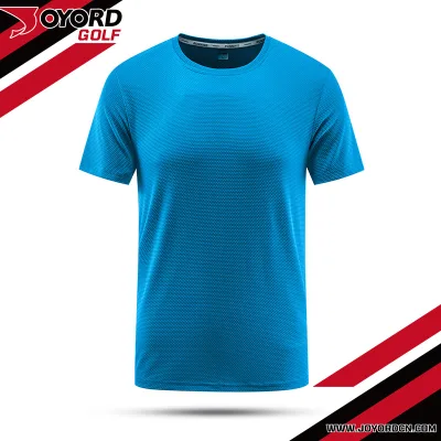 Wholesale OEM Men's Yarn Dyed Quick Dry Breathable Running T-shirt New Design Nylon Spandex Casual Sport Shorts for Summer