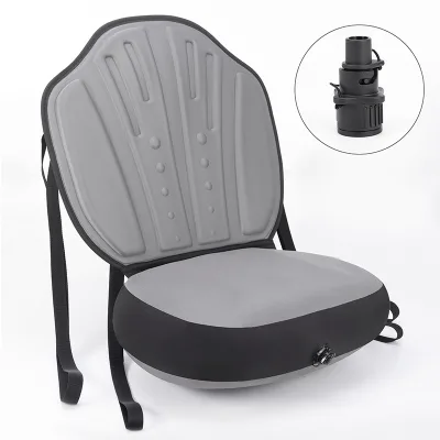Inflatable Kayak Seat Anti-slip Seat with EVA Back