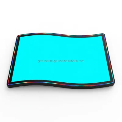 55 Inch S Curved Frame LED Light Capacitive Touch Screen 3M RS232 Monitor for Skill Banila Game