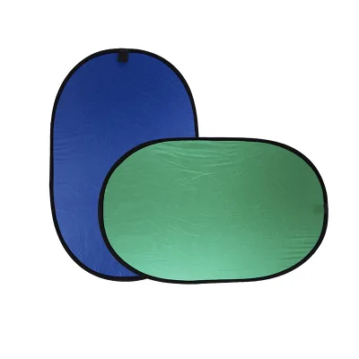China Factory's New Design Portable Green Round Canvas Backdrop for Photography Lightweight Green Screen