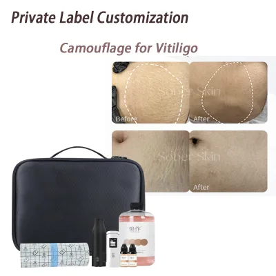 Waterproof Long Lasting Skin Camouflage Pigments & Microblading Kit for Flesh Tone Restoration