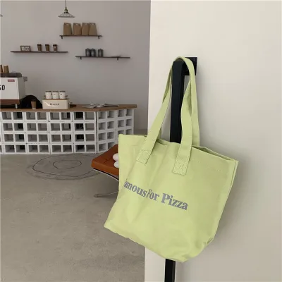 Structured Canvas Office Tote - Personalized Monogram & 8 Professional Color Selections