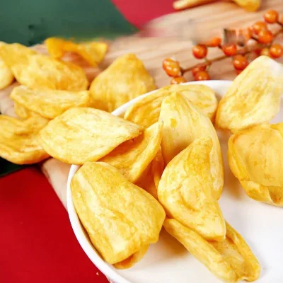 Deliciously Crispy Vacuum-Fried Jackfruit Chips Sweet Flavor Vacuum-Sealed Packaging Great Value Global Direct Supply