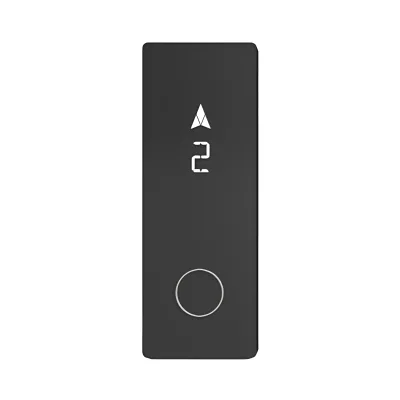 Modern Hotel Elevator Outer Call Display Board with Glass Floor Indicator for 7-segment/Gray Code/Binary BCD Code Communication