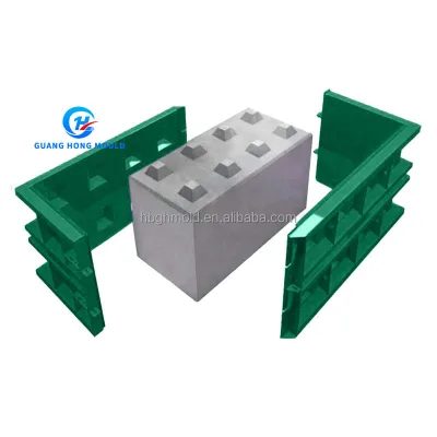Concave-Convex Interlocking Block L Steel Mold Template High Quality Product Type Molds